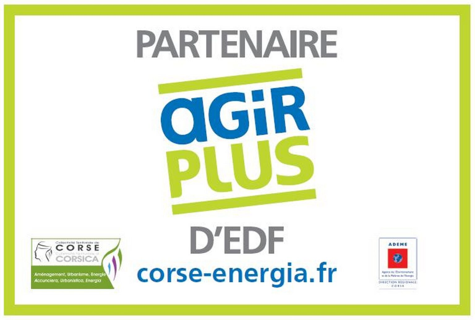 Logo Partenaire Agir Plus d’EDF en Corse